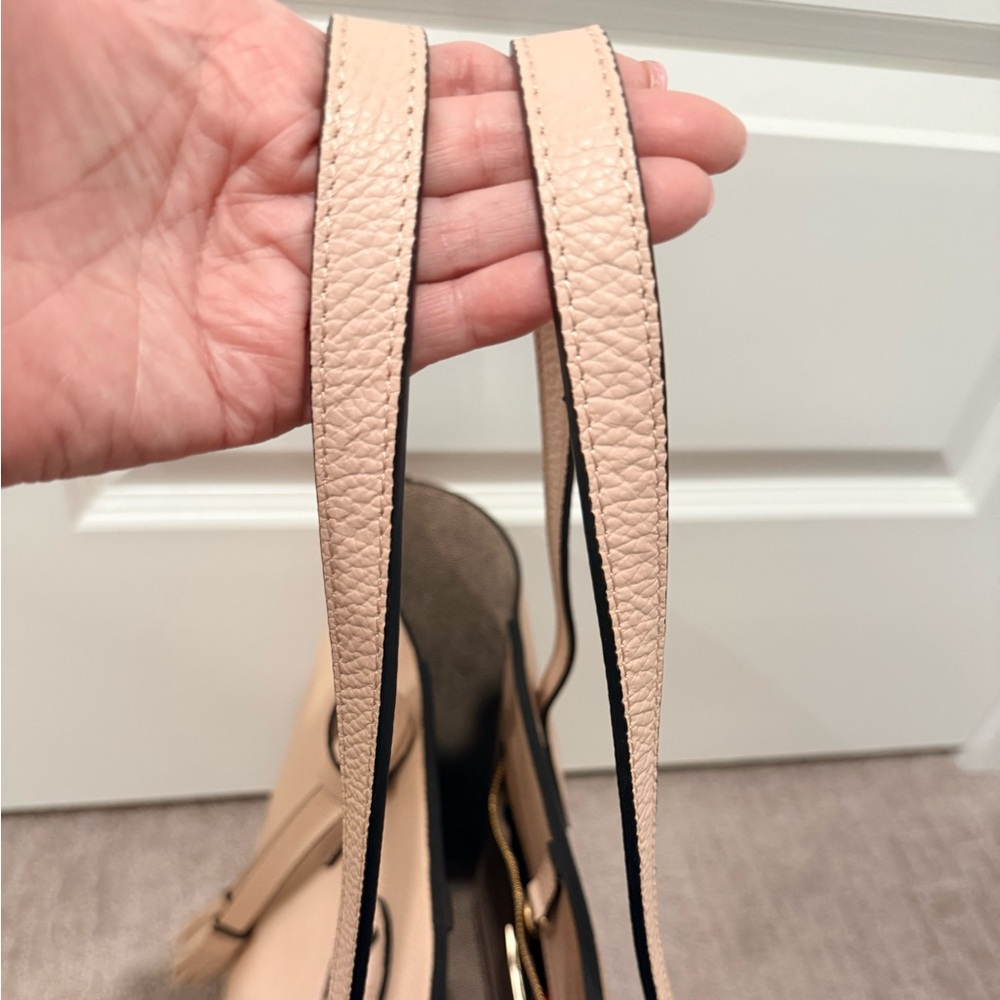 Valentino by Mario Valentino Soho Medallion Leather Tote with Tassel - Picture 4 of 11